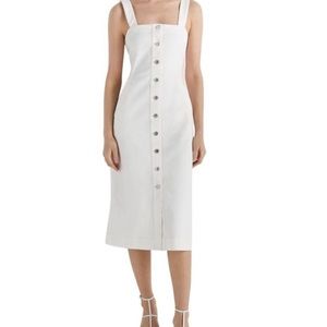 Club Monaco denim button up dress